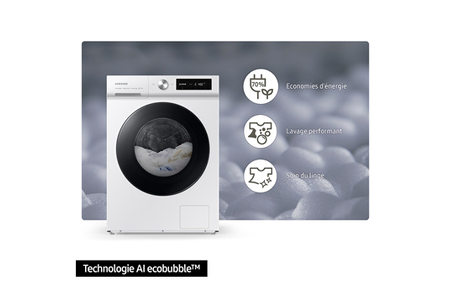 Lave-linge hublot Samsung WW11BB704DGWS3 Bespoke
