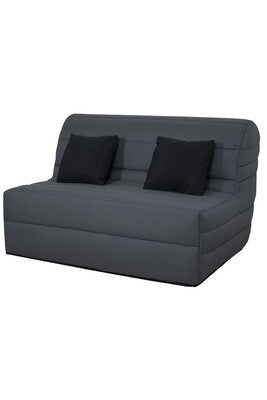 Bz Relaxima Banquette Bz 140 Orlando Pearl Gris - Matelas Dunlopillo