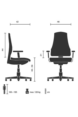 Fauteuil De Bureau Hjh Office Chaise De Bureau / Fauteuil De Bureau Astona Pu Noir